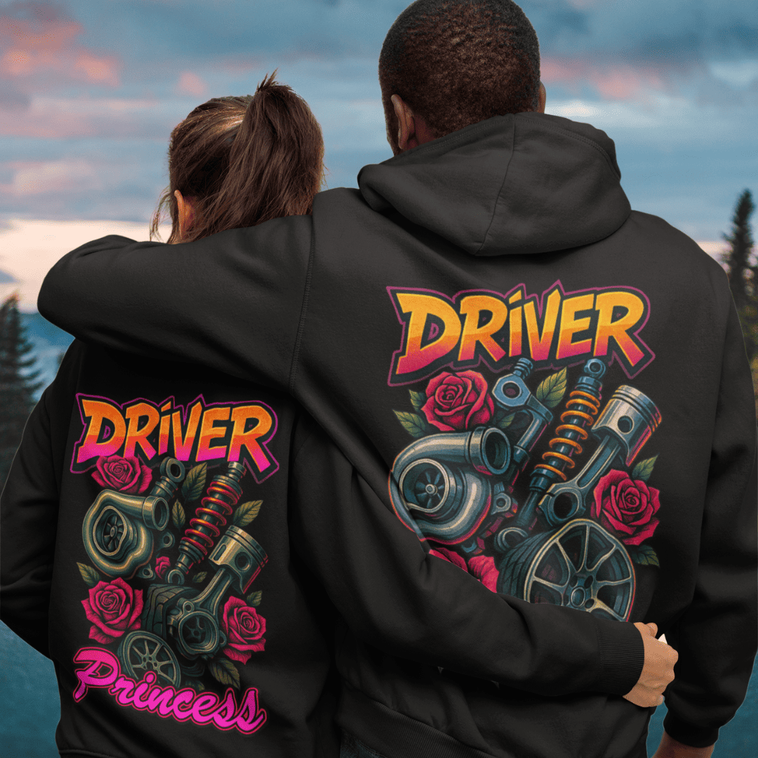 Driver & Driver Princess - Kuschel Hoodie Bündel