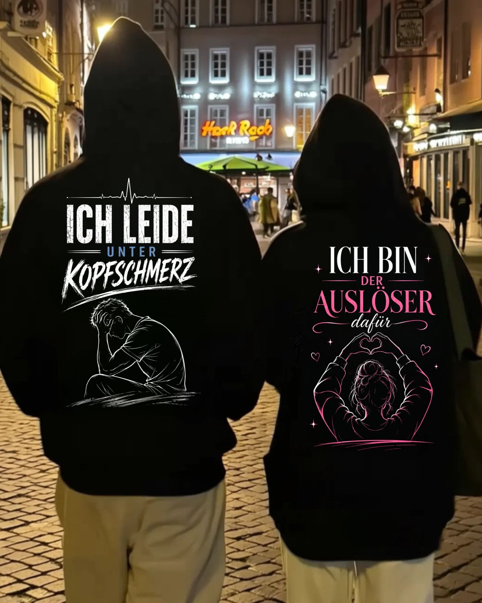 Kopfschmerz & Auslöser - Kuschel Hoodie Bündel