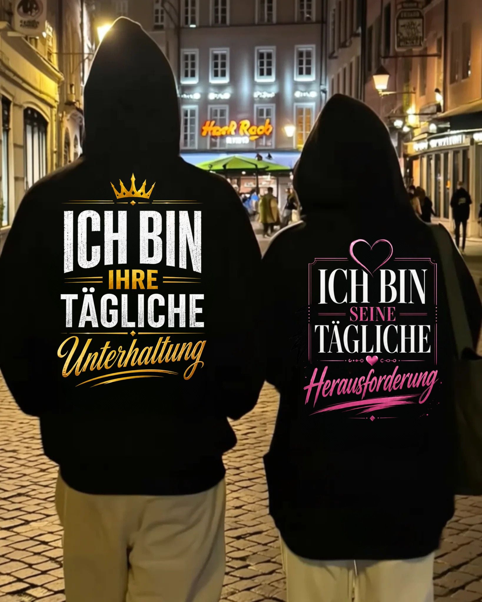 Unterhaltung & Herausforderung - Kuschel Hoodie Bündel