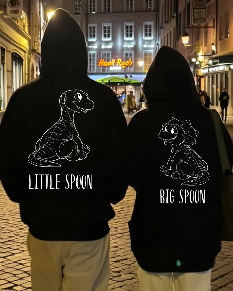 Little / Big spoon Kuschel Hoodie Bündel