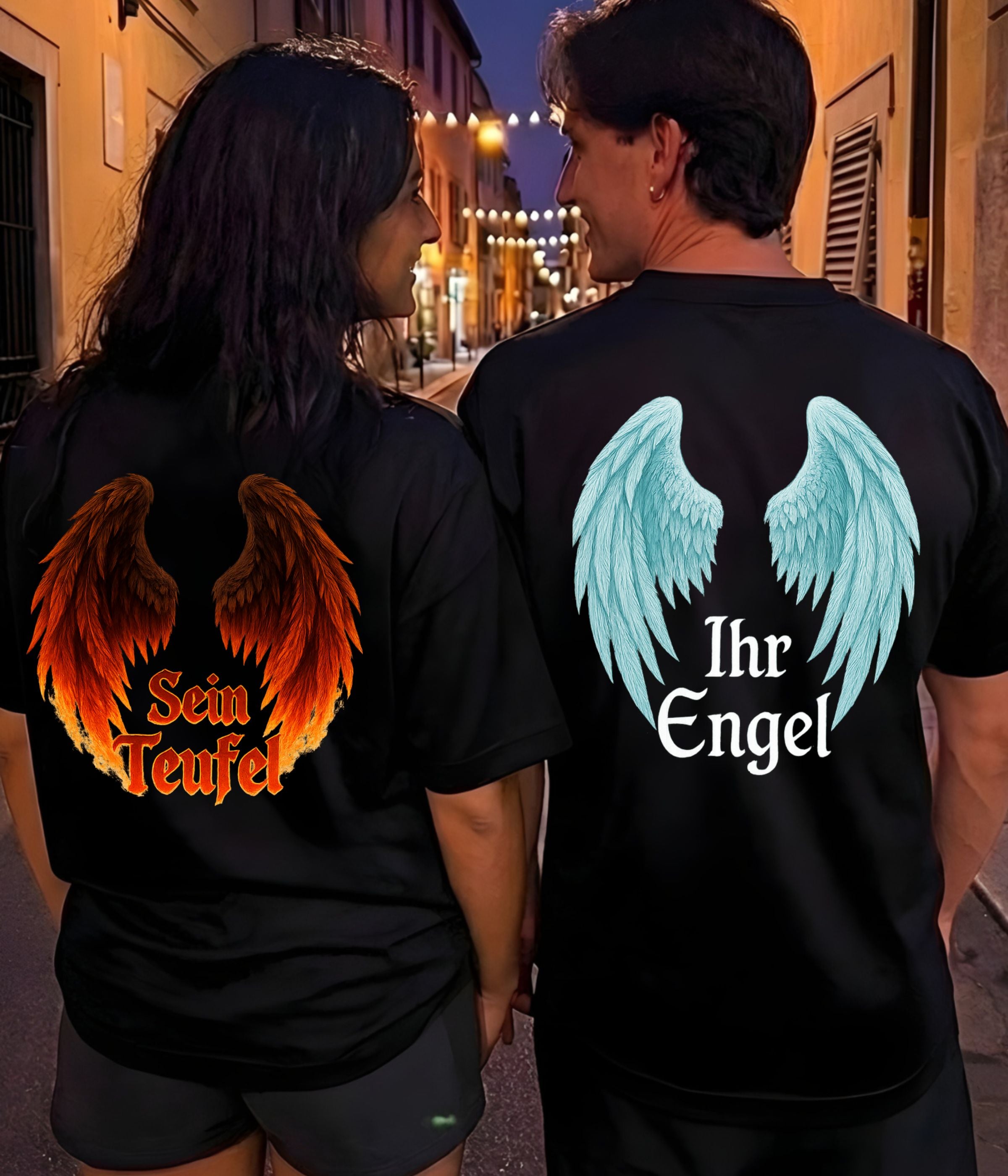 Teufel/Engel - Shirt Couple Bündel