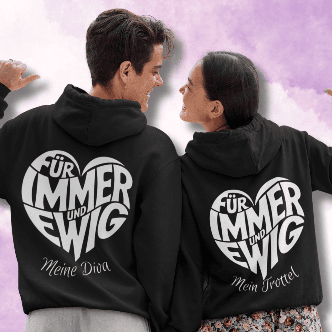 Für immer und Ewig - Kuschel Hoodie Bündel