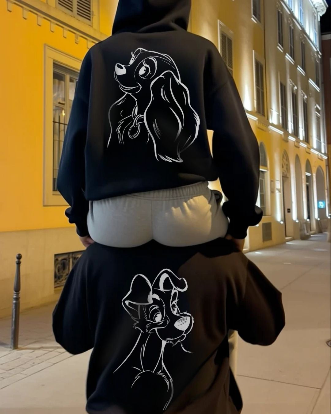 Hundepärchen Kuschel Hoodie Bündel 2