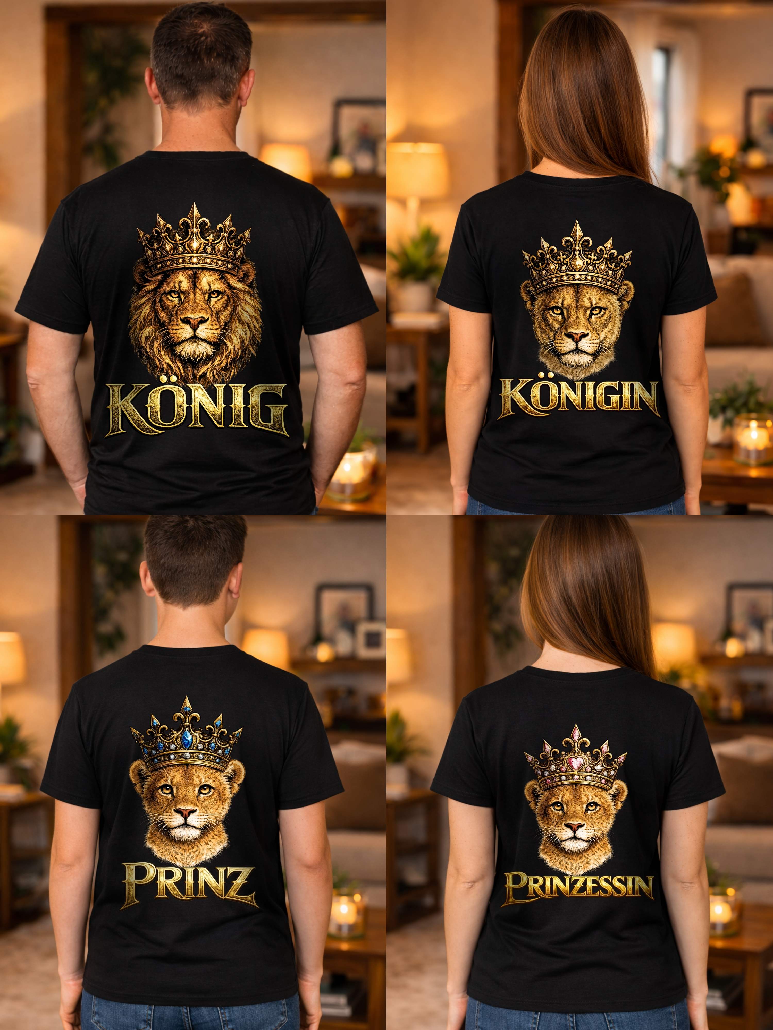 Löwenfamilie - Family Bündel