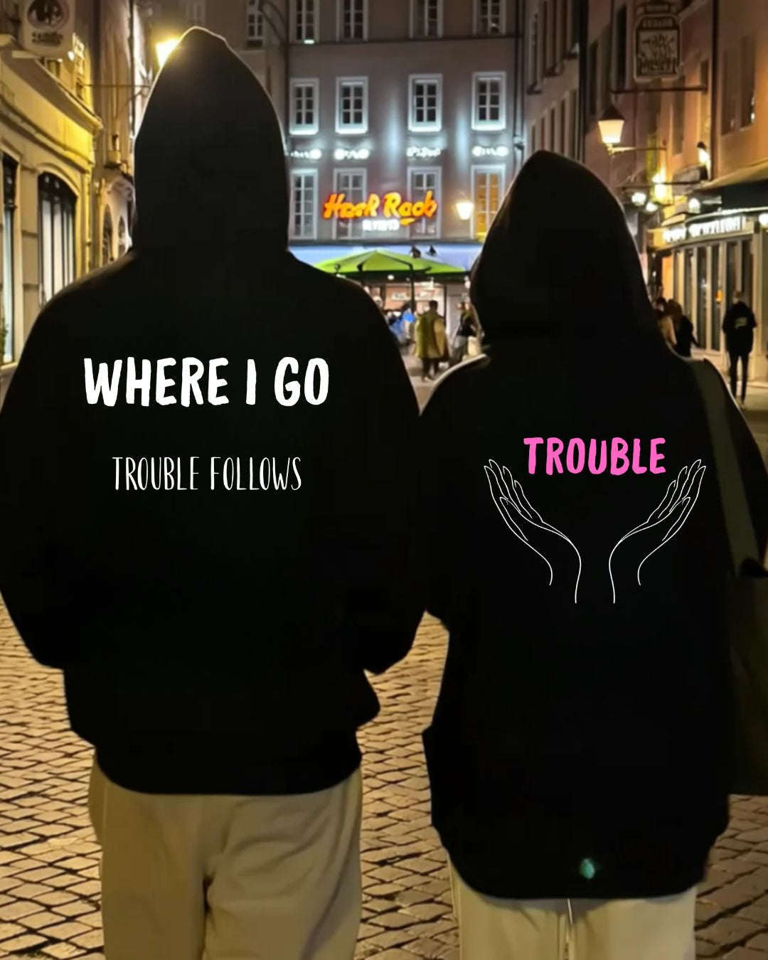 Trouble - Kuschel Hoodie Bündel