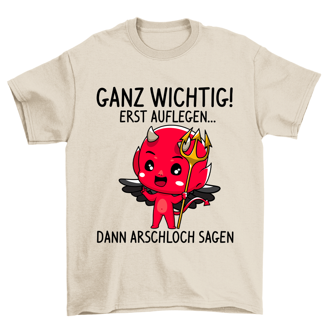 Ganz Wichtig! - Shirt Unisex
