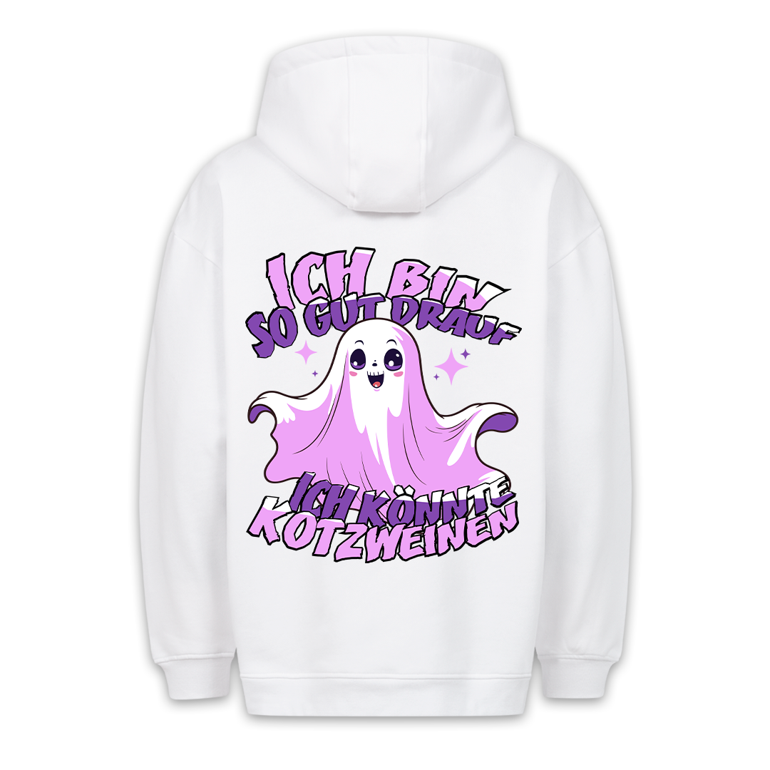 Kotzweinen - Premium Hoodie Unisex Rückendruck