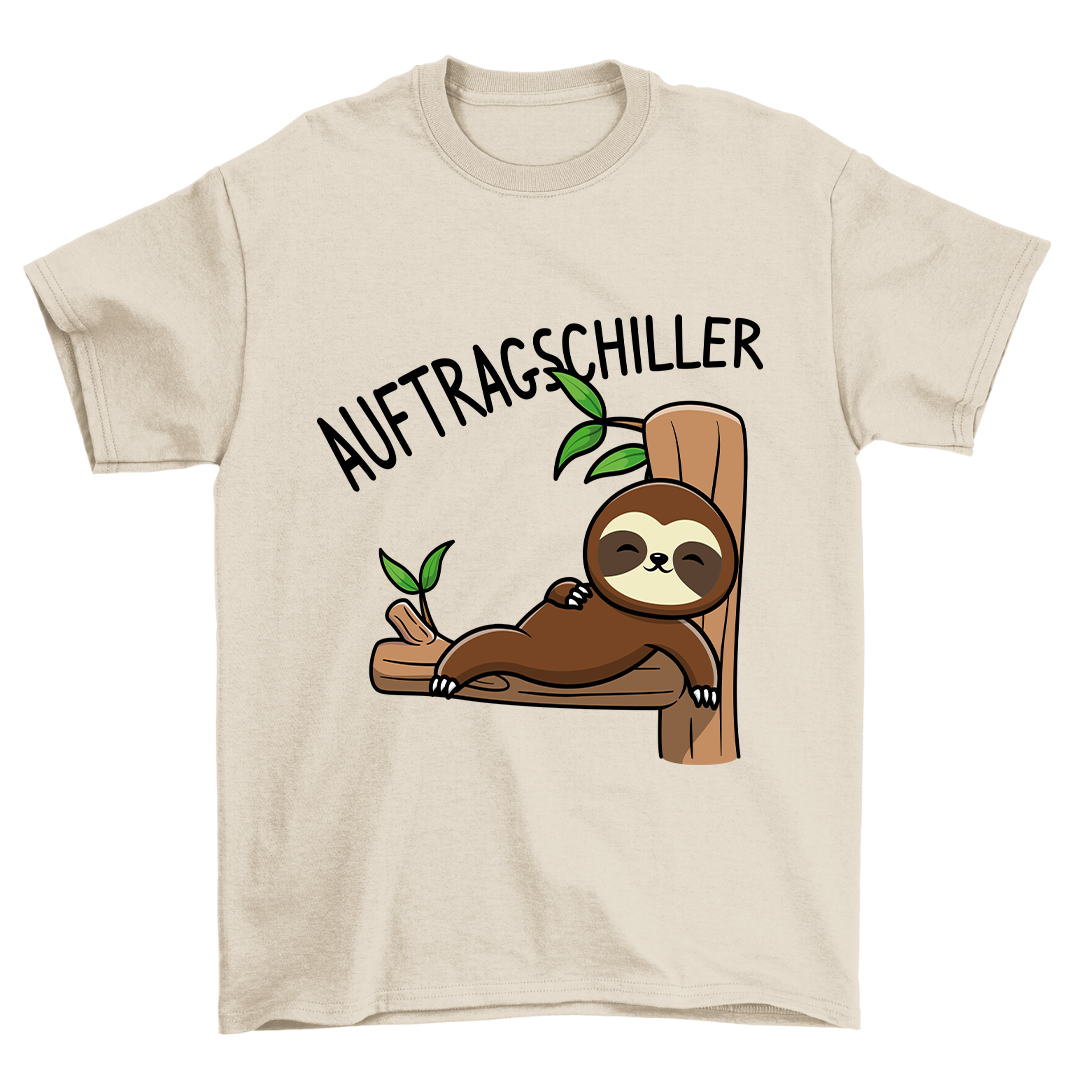 Auftragschiller Faultier - Shirt Unisex