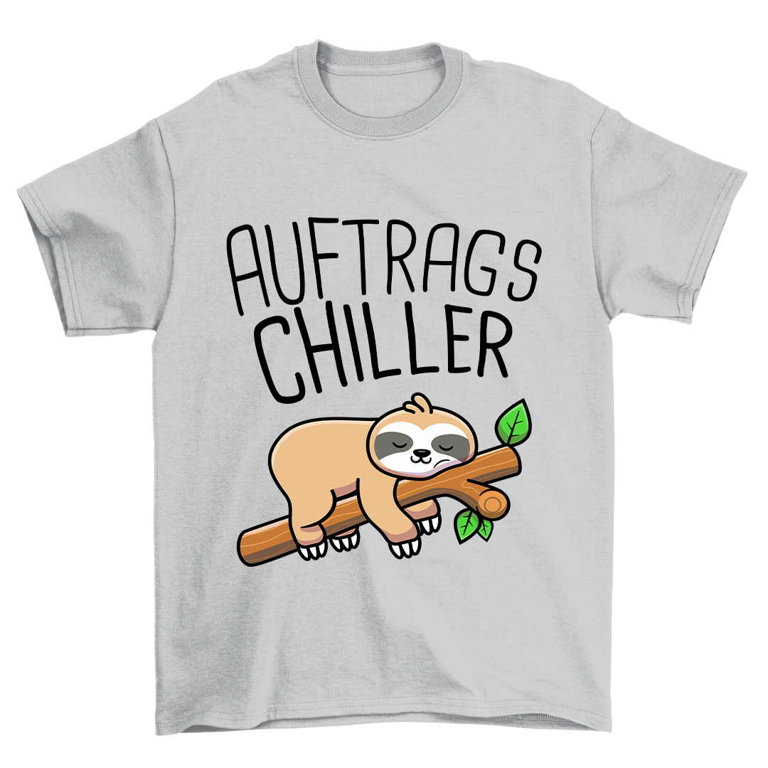 Auftragschiller Faultier - Shirt Unisex