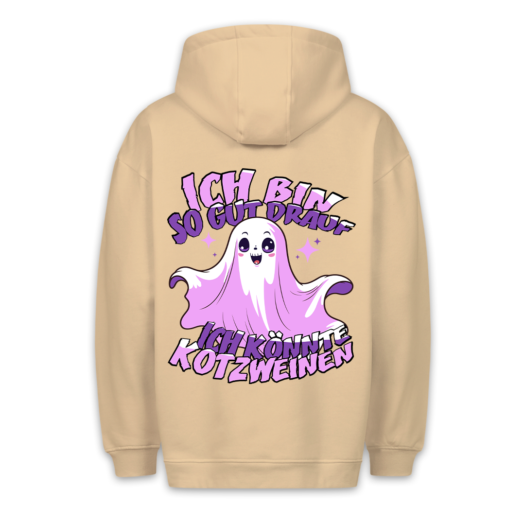 Kotzweinen - Premium Hoodie Unisex Rückendruck