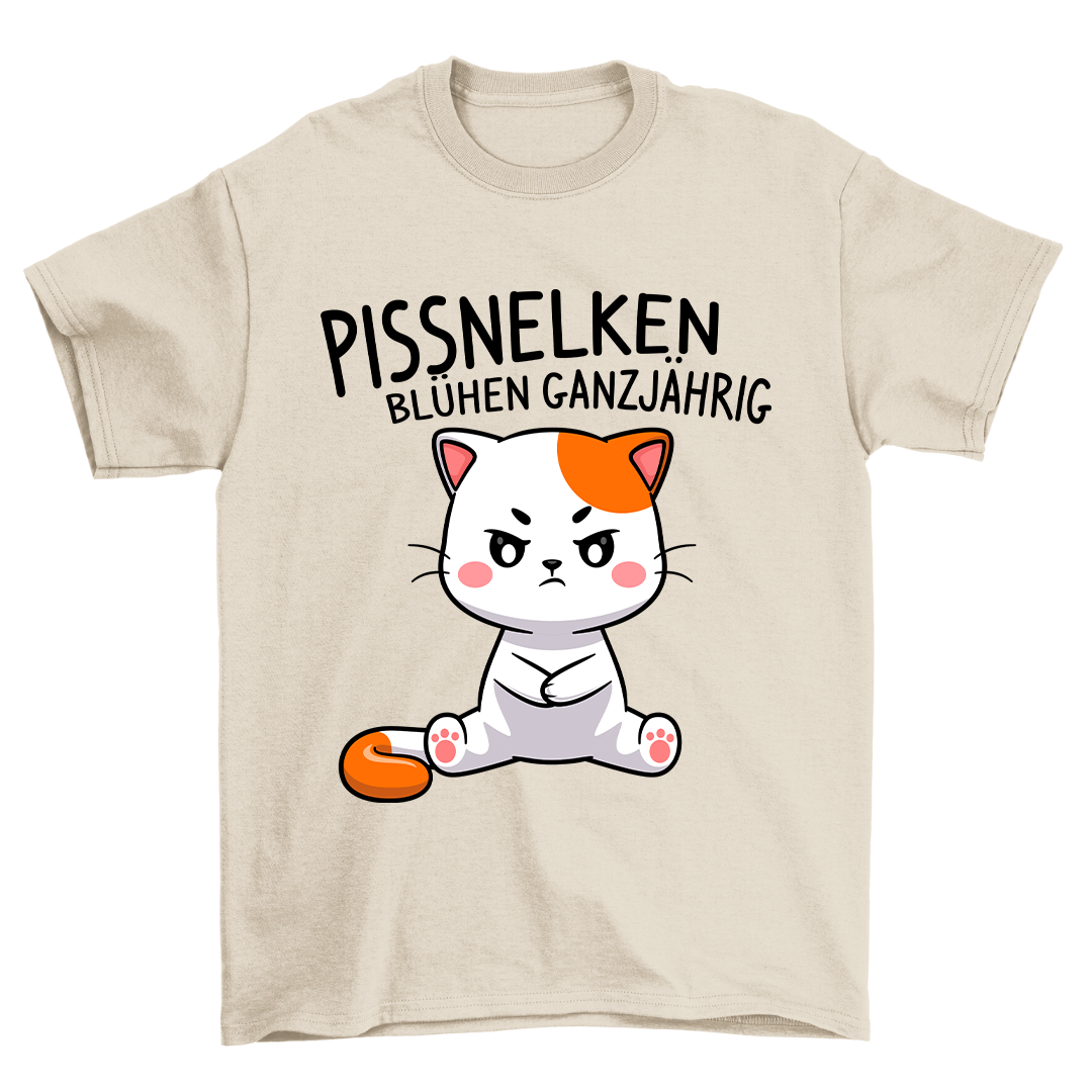 Pissnelken Katze - Shirt Unisex