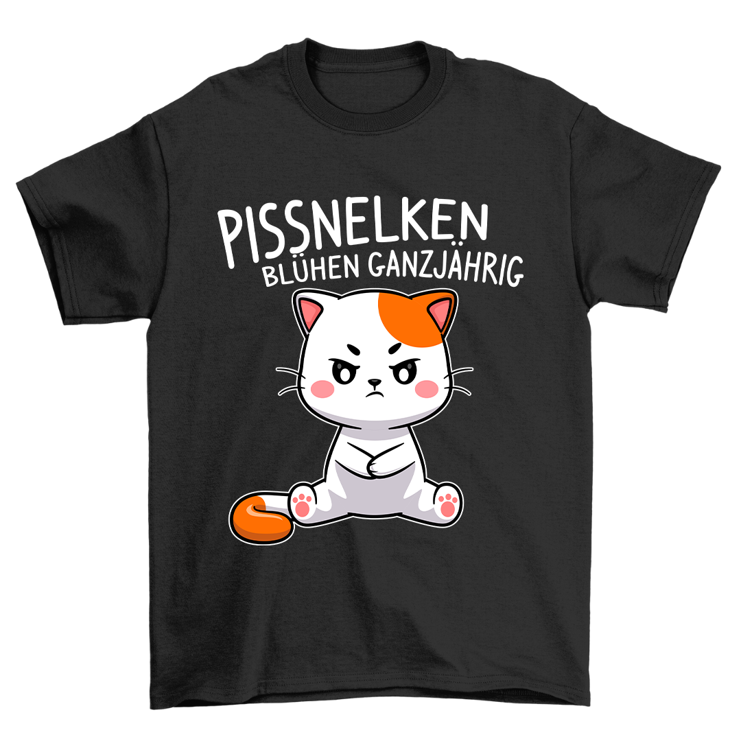 Pissnelken Katze - Shirt Unisex