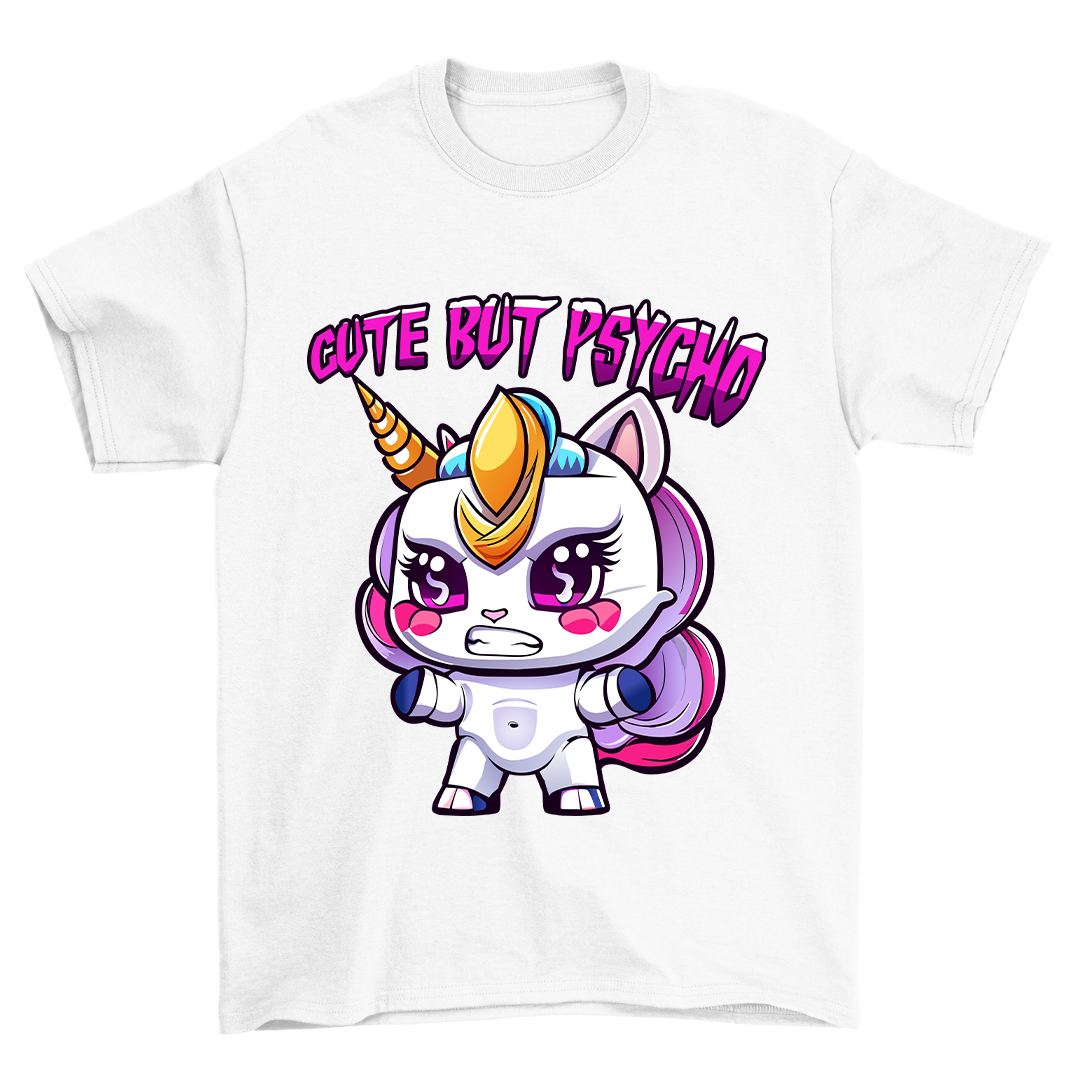 Psycho Einhorn - Shirt Unisex