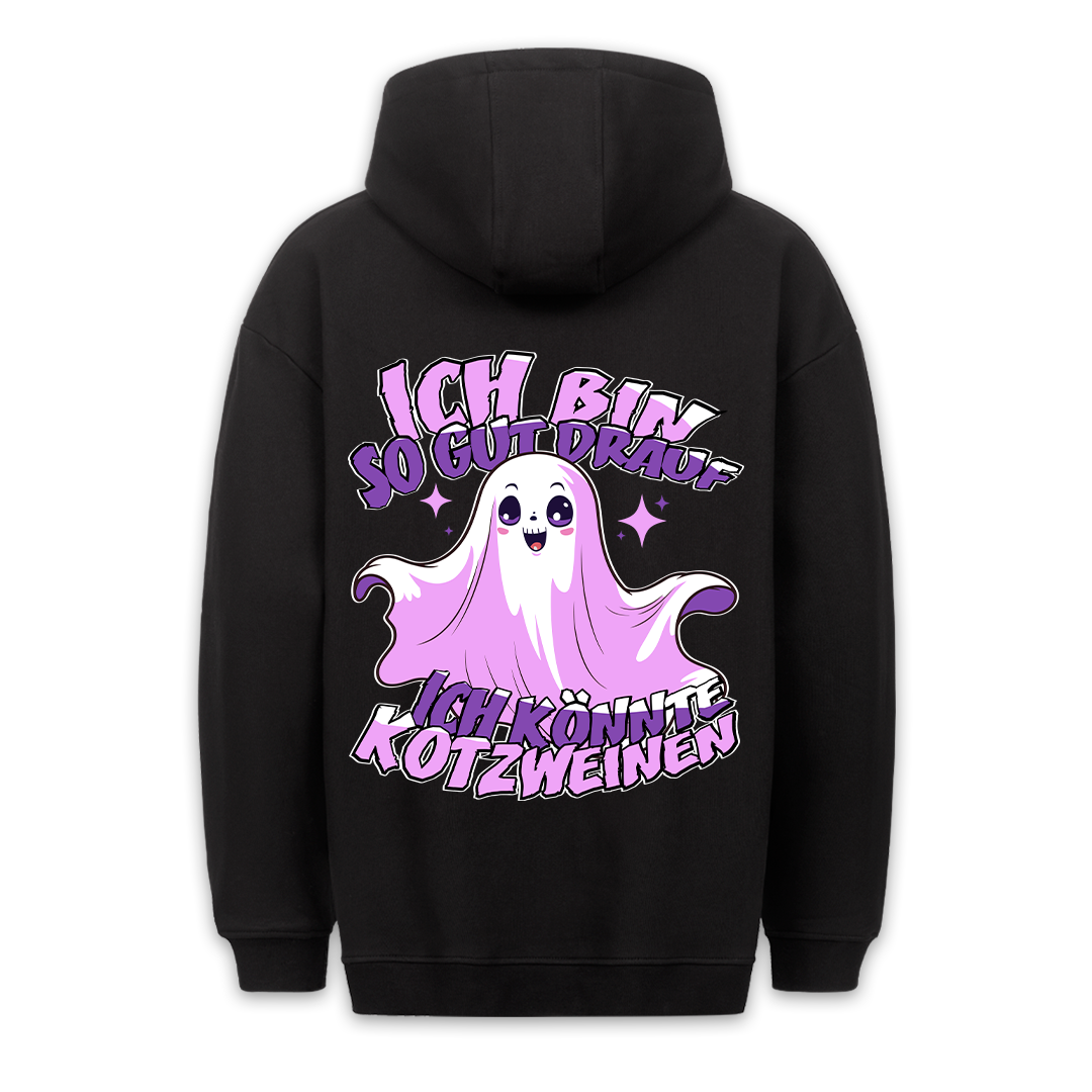 Kotzweinen - Premium Hoodie Unisex Rückendruck