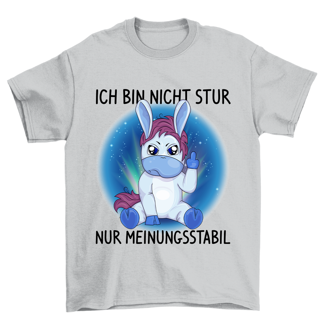 Meinungsstabil Esel- Shirt Unisex