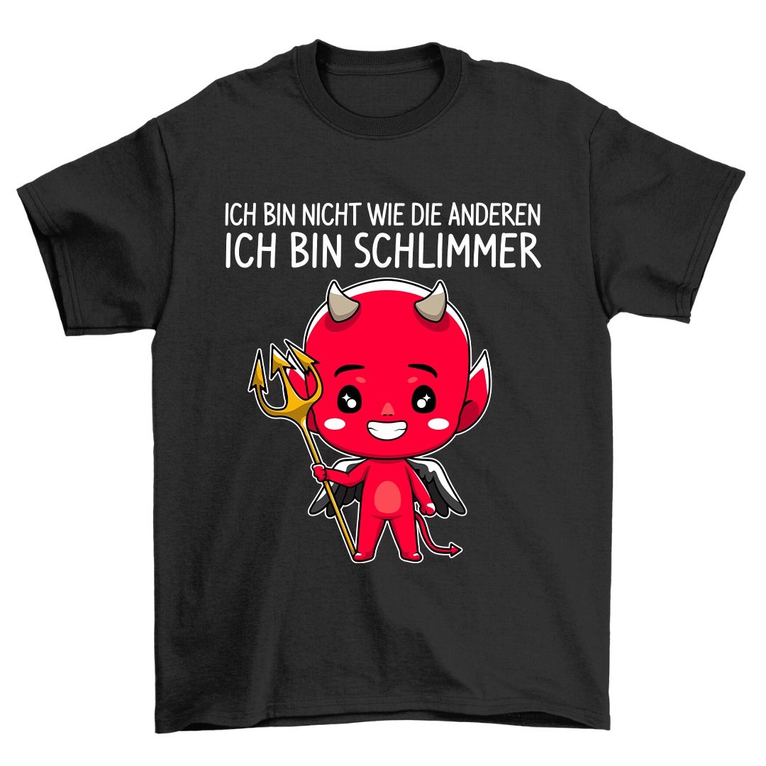 Schlimmer Teufelchen - Shirt Unisex