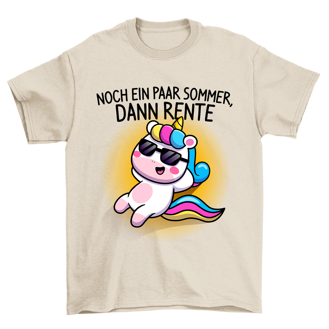 Rente Einhorn - Shirt Unisex