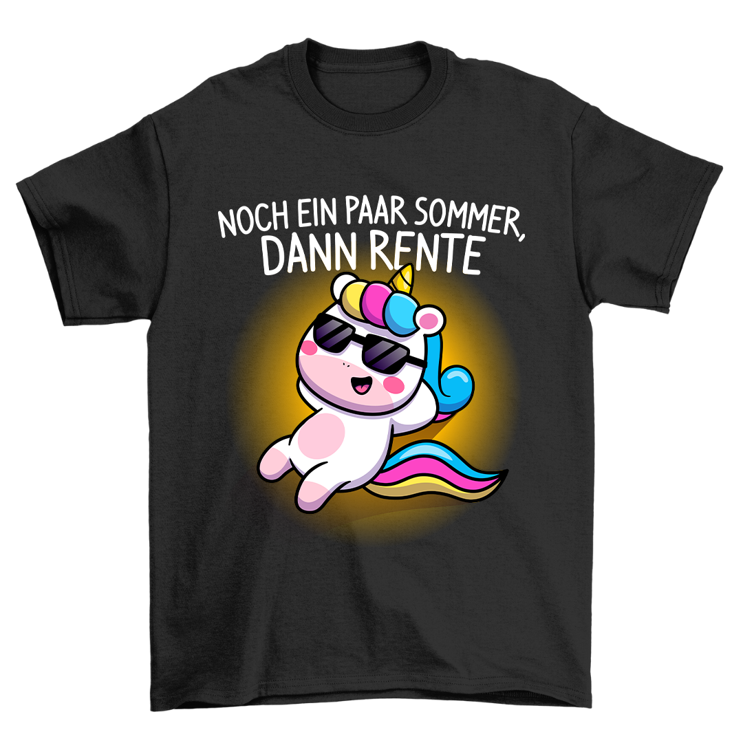 Rente Einhorn - Shirt Unisex