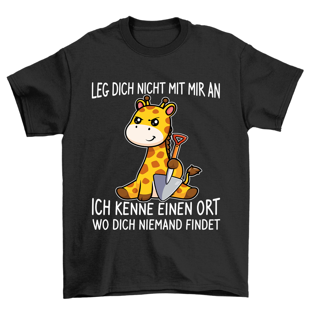 Schaufel Giraffe - Shirt Unisex