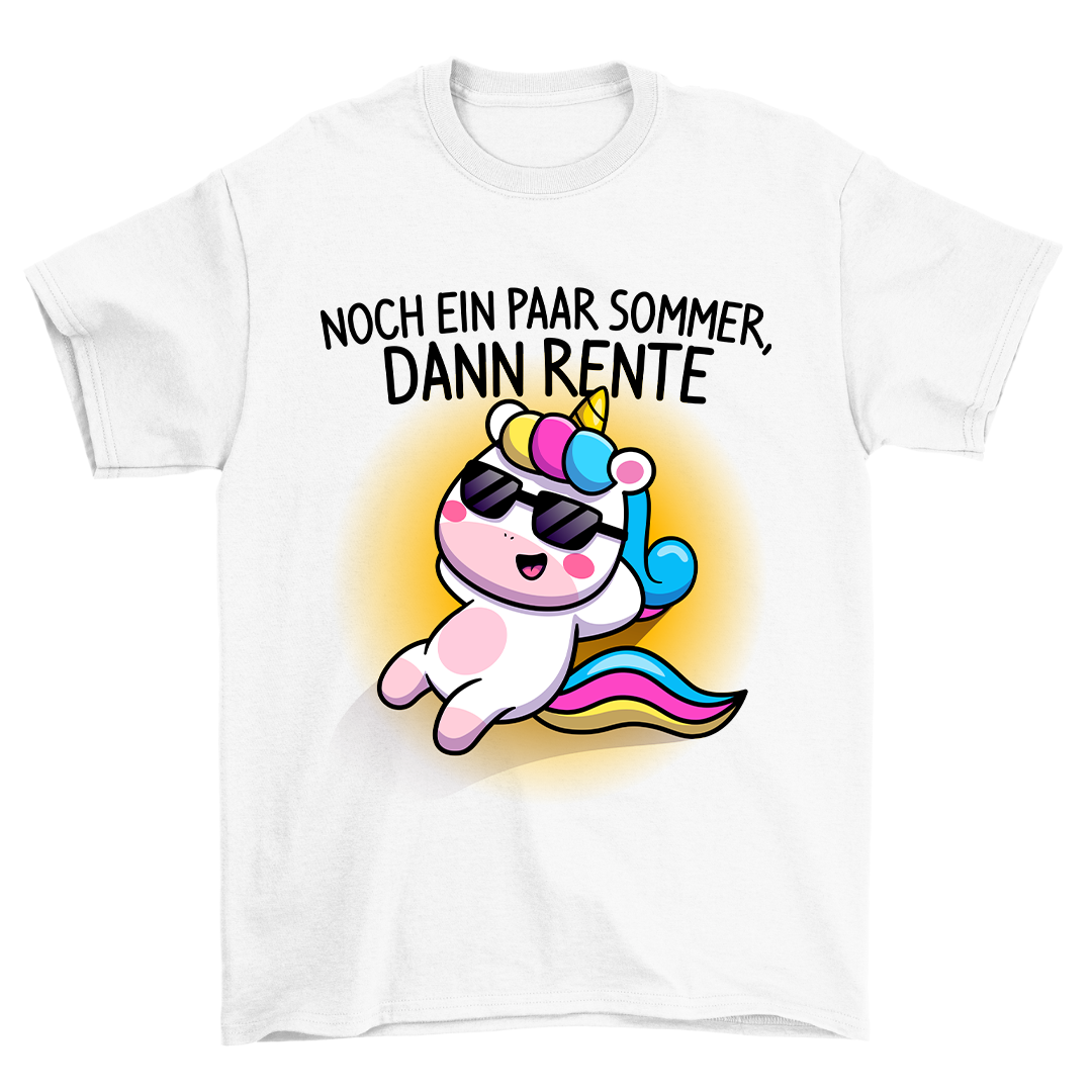 Rente Einhorn - Shirt Unisex