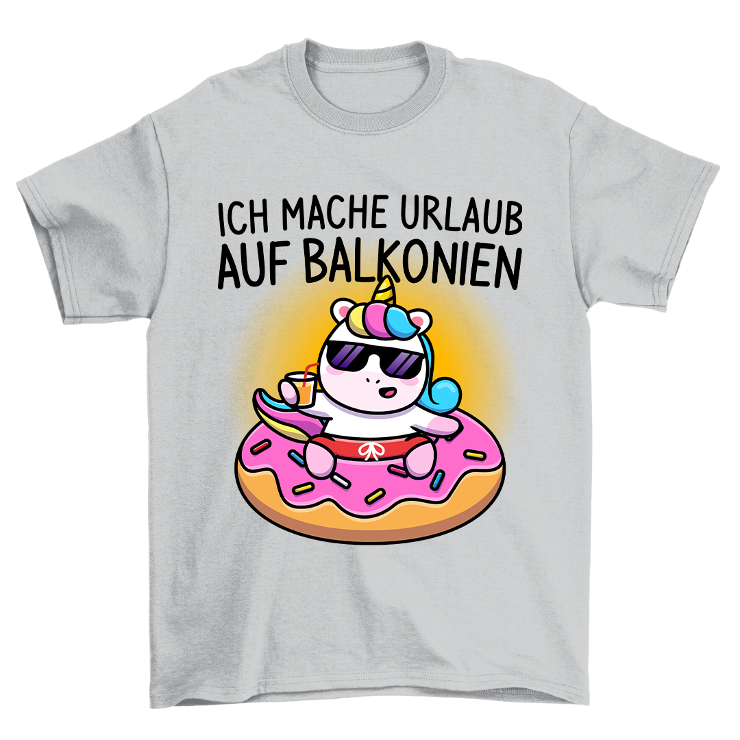 Urlaub Einhorn - Shirt Unisex