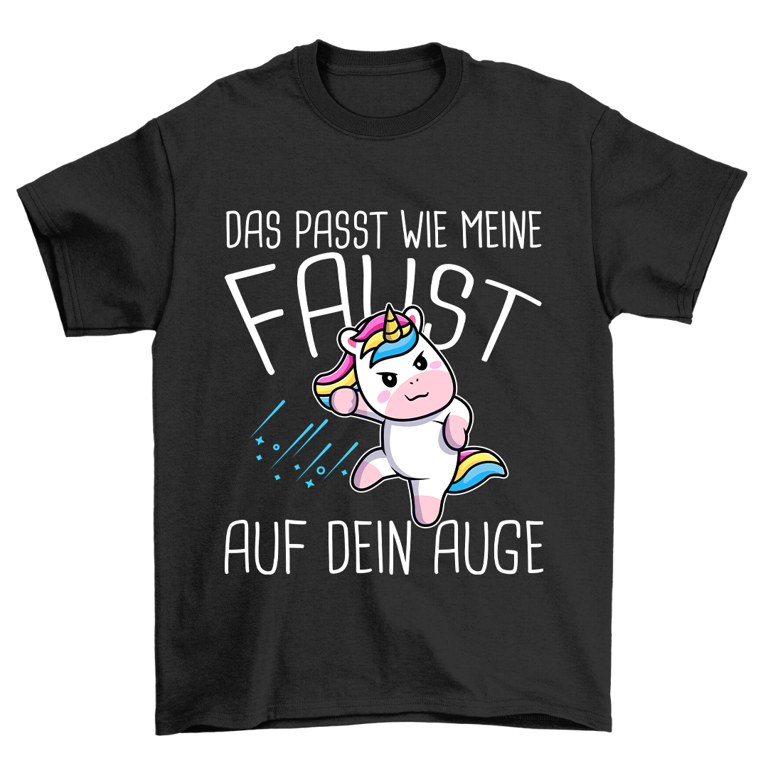 Meine Faust Einhorn - Shirt Unisex