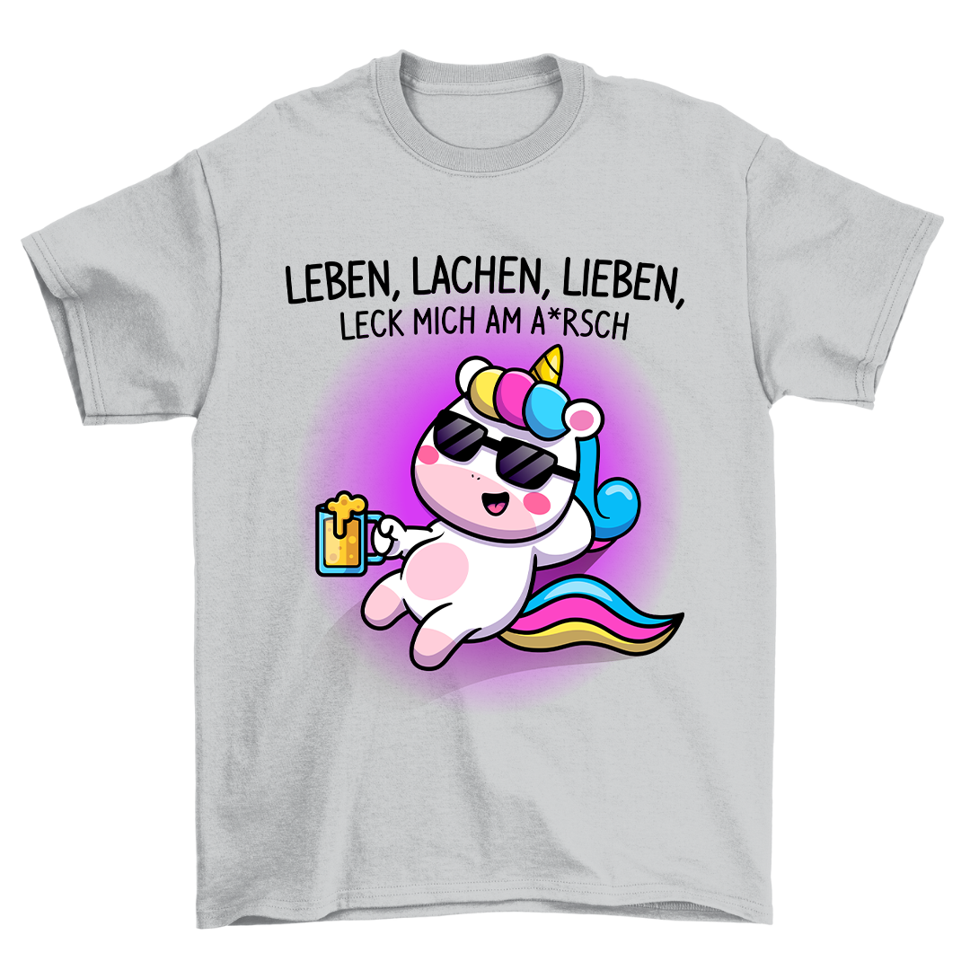 Leben, Lachen, Lieben - Shirt Unisex