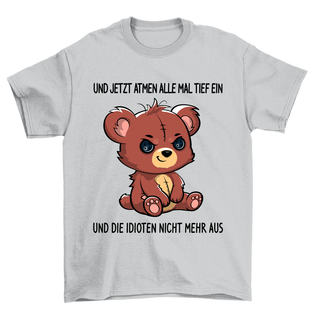Einatmen Teddy - Shirt Unisex