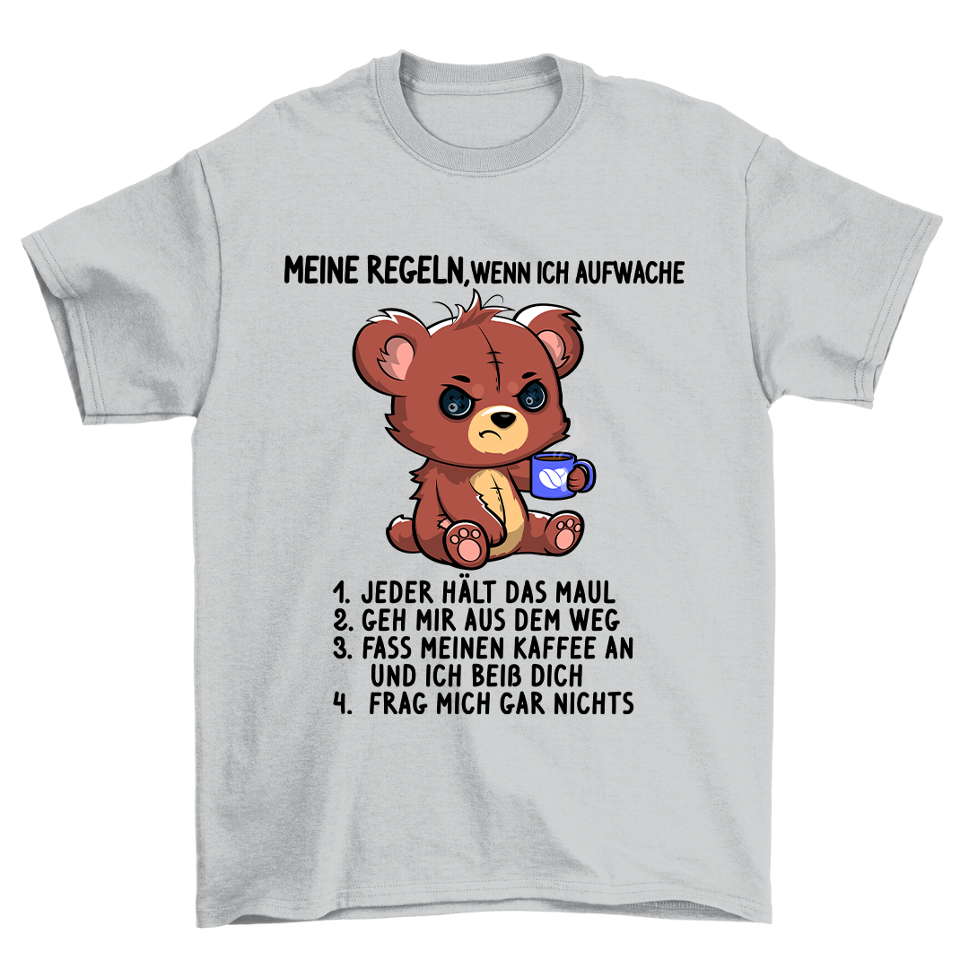 Meine Regeln Teddy - Shirt Unisex