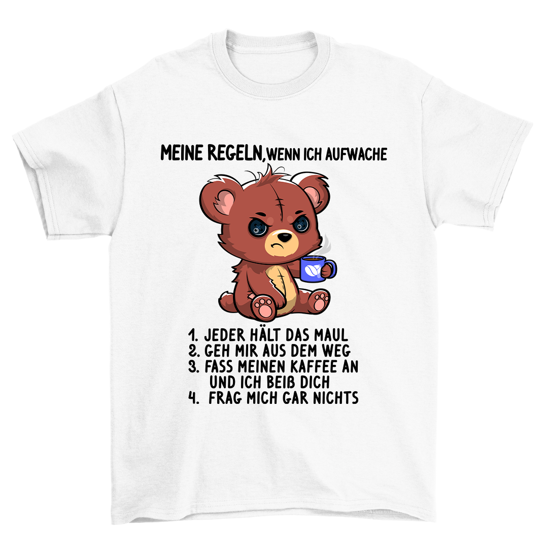 Meine Regeln Teddy - Shirt Unisex