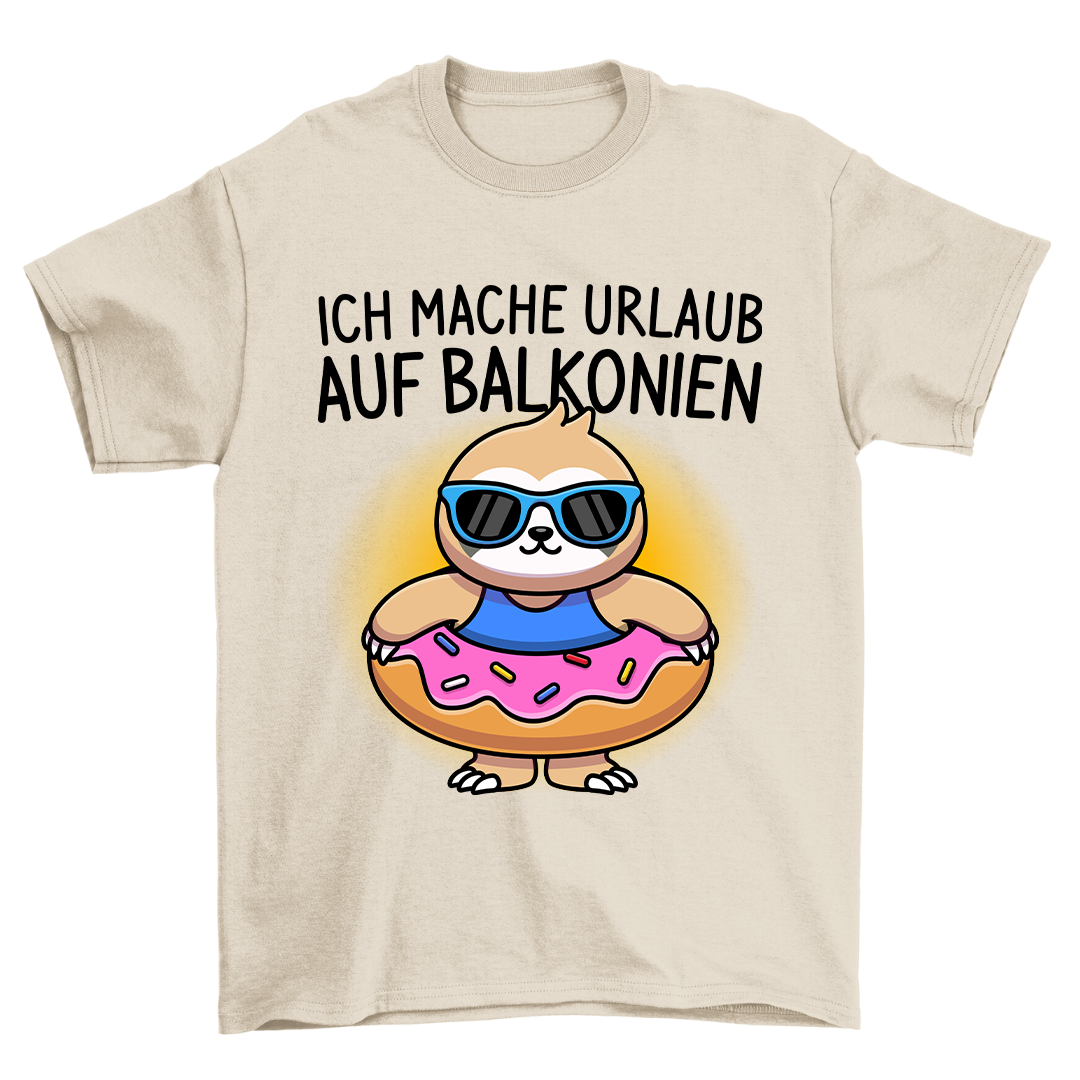 Urlaub Faultier - Shirt Unisex
