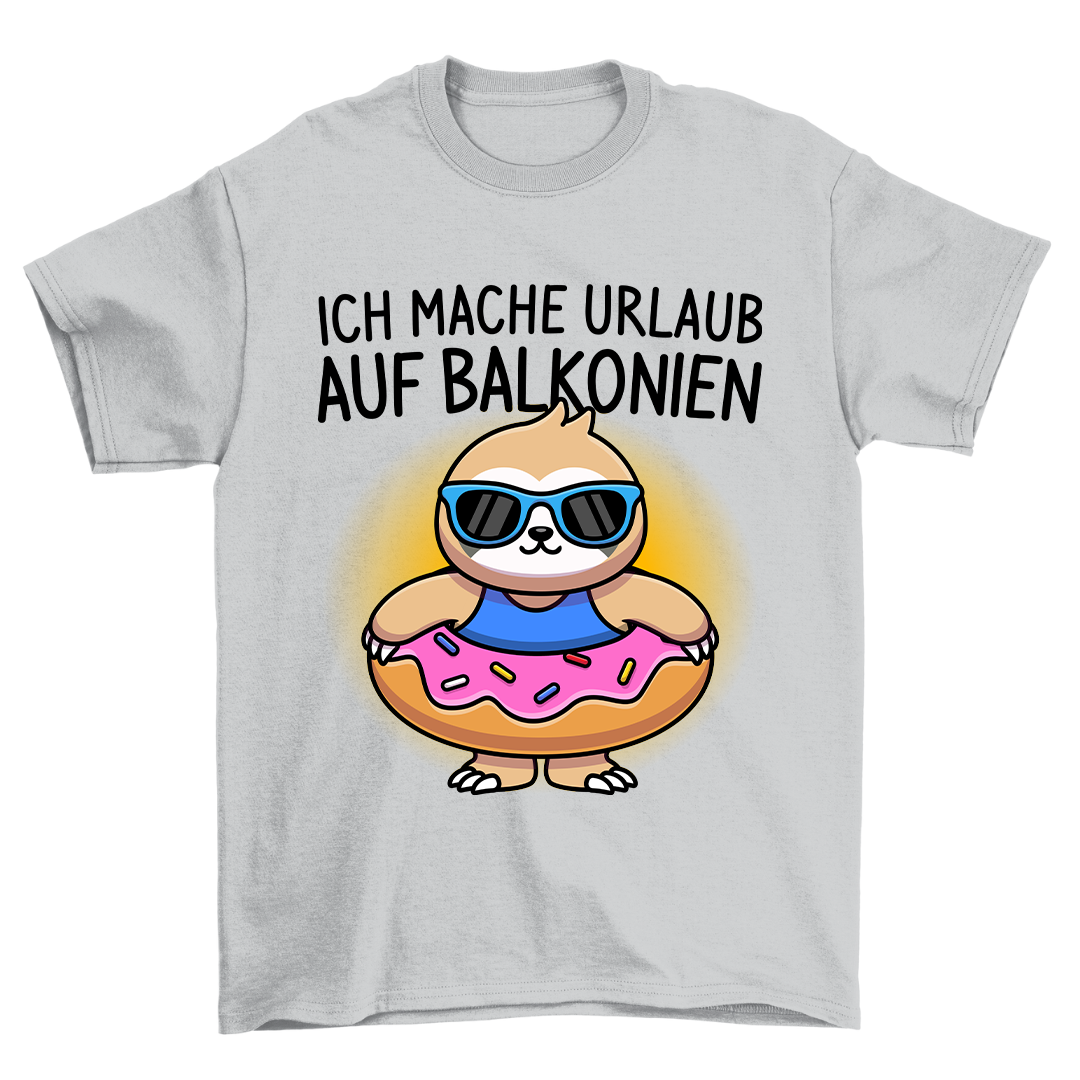 Urlaub Faultier - Shirt Unisex