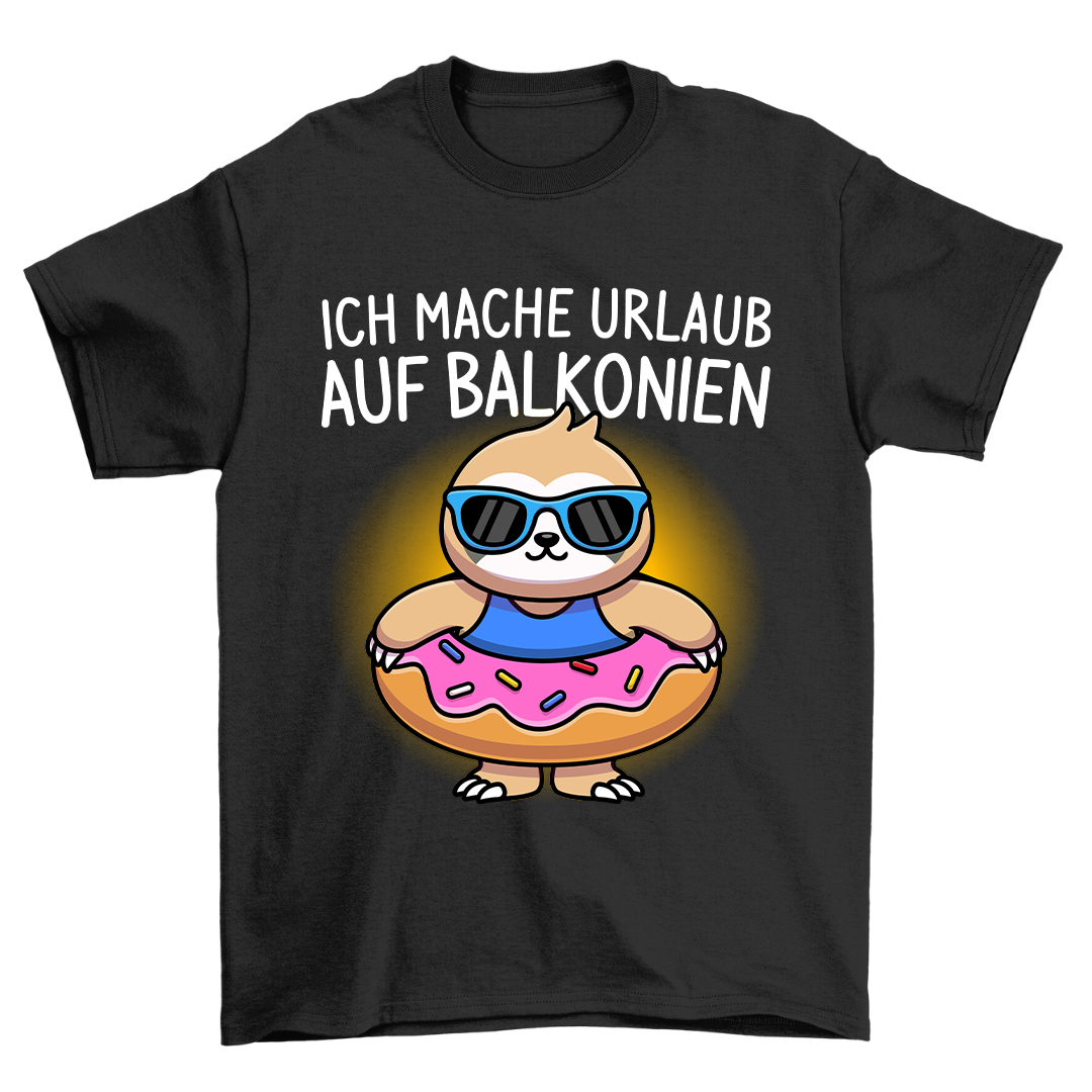 Urlaub Faultier - Shirt Unisex
