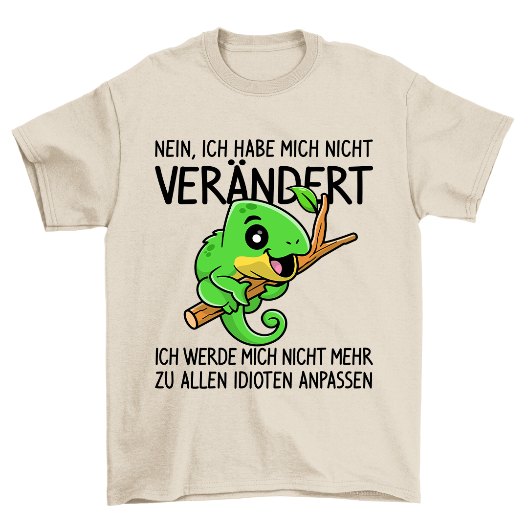 Idioten Chamäleon - Shirt Unisex