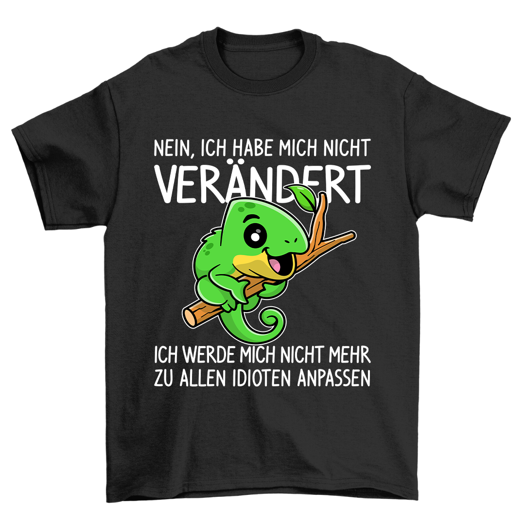 Idioten Chamäleon - Shirt Unisex