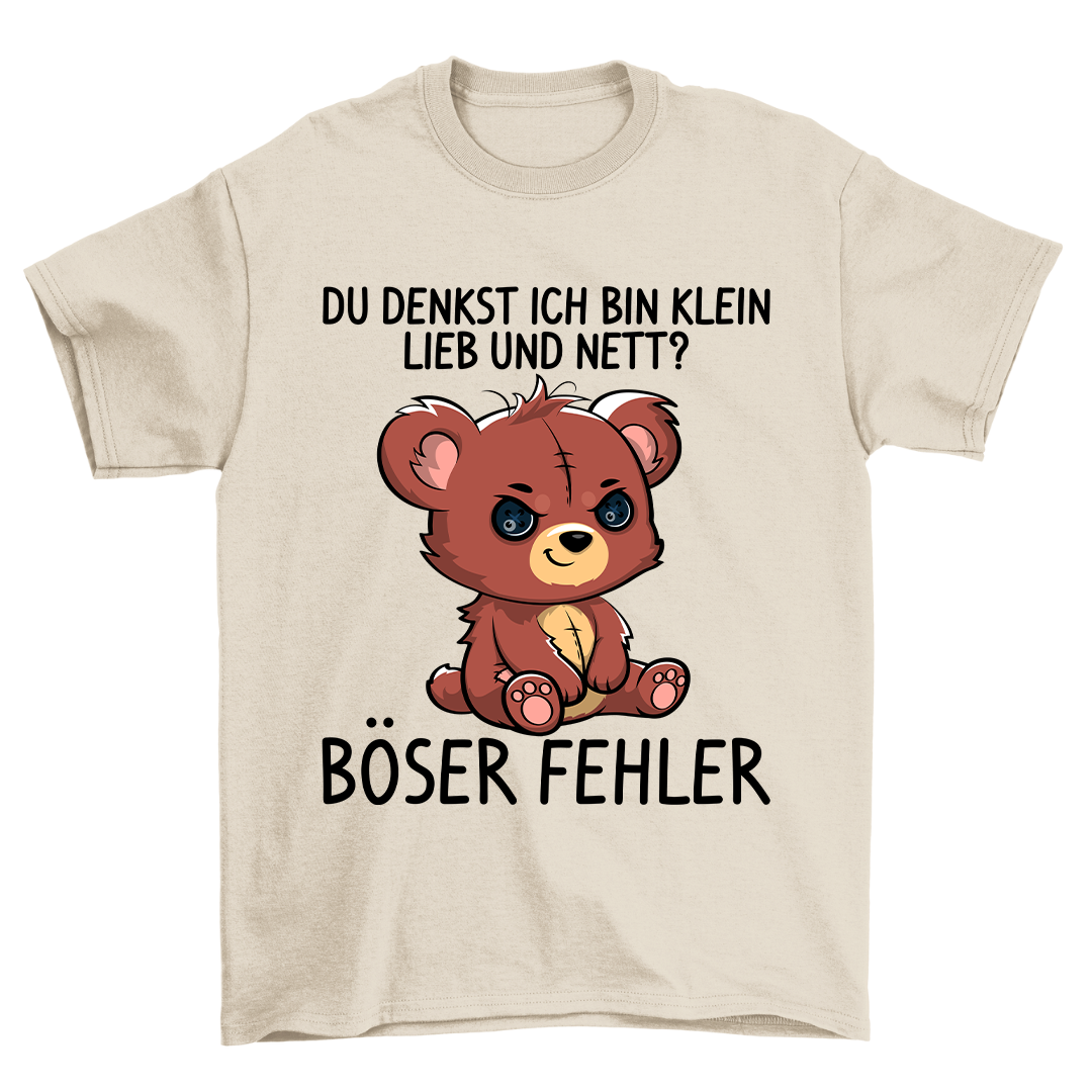 Böser Fehler Teddy - Shirt Unisex