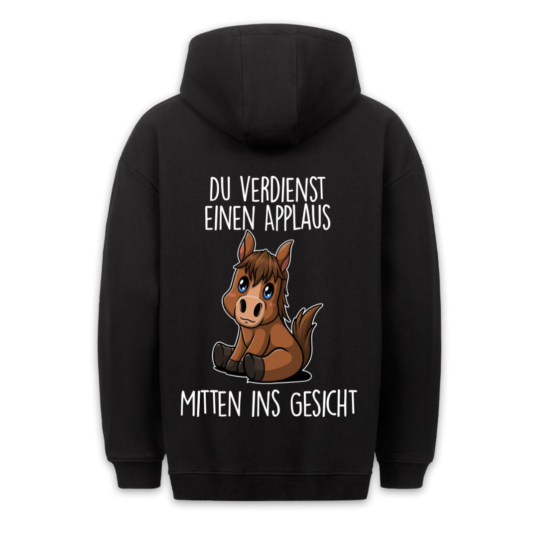 Applaus Pony - Hoodie Unisex Rückendruck