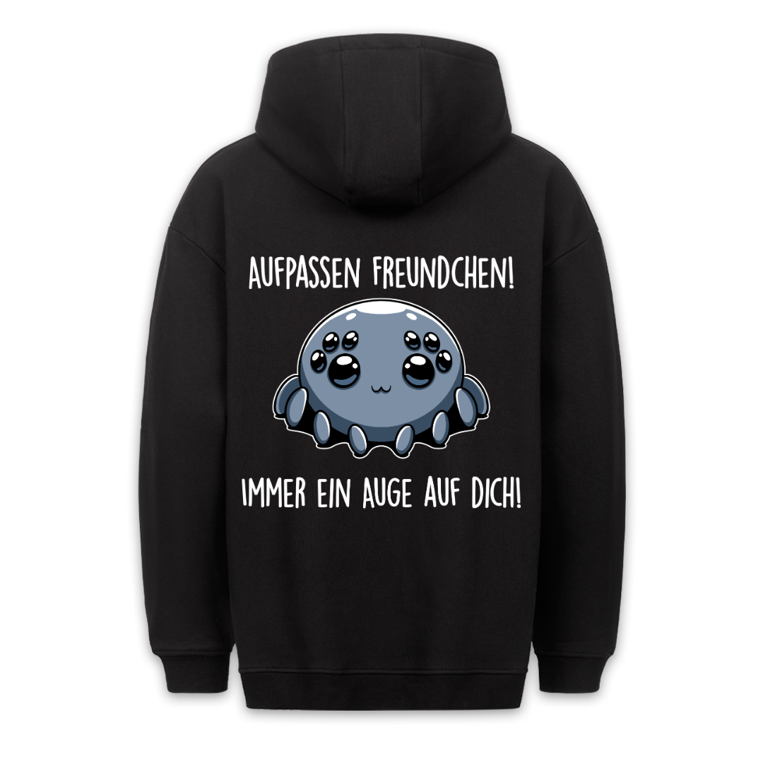 Aufpassen! - Hoodie Unisex Rückendruck