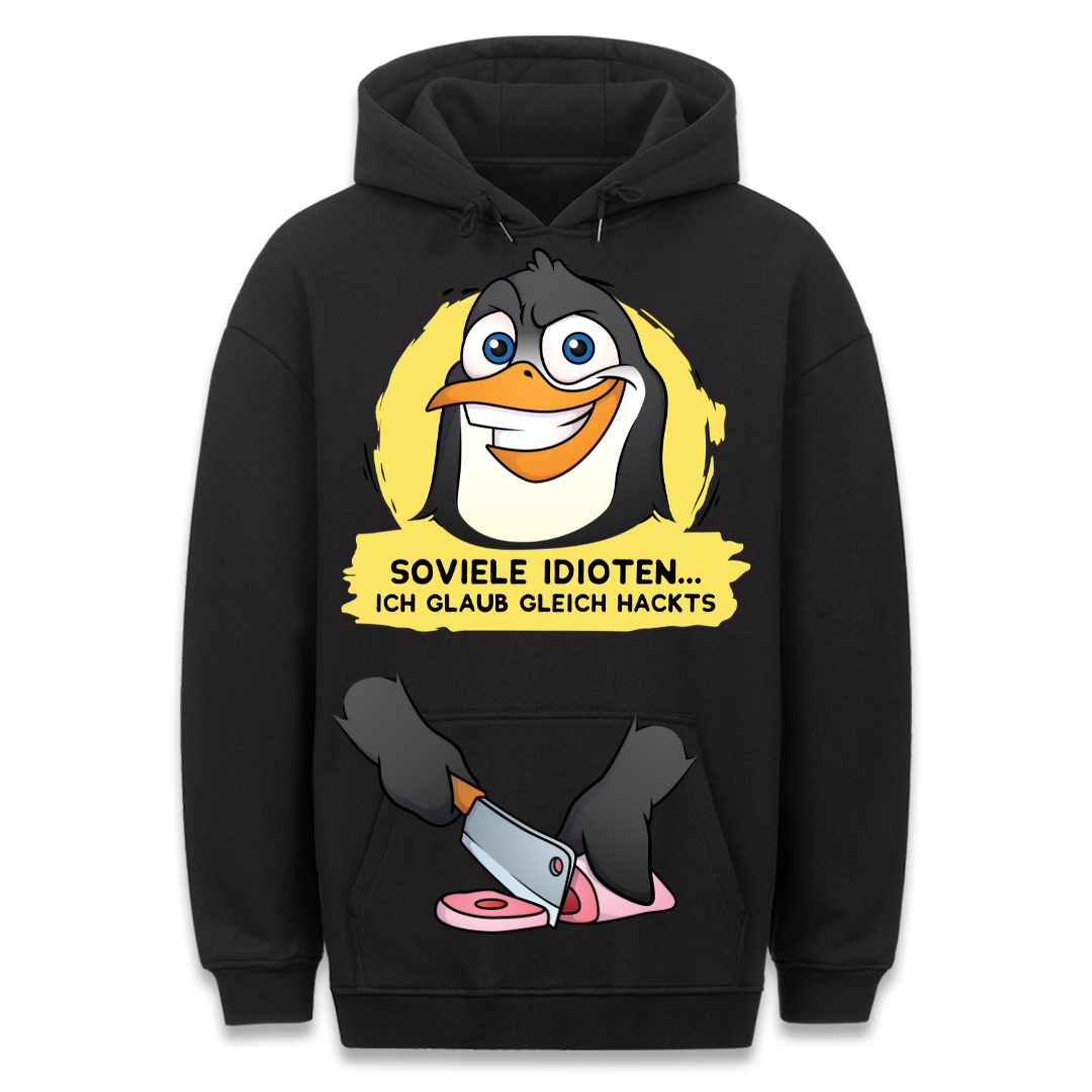 Gleich Hackts - Hoodie Bauchtaschendruck