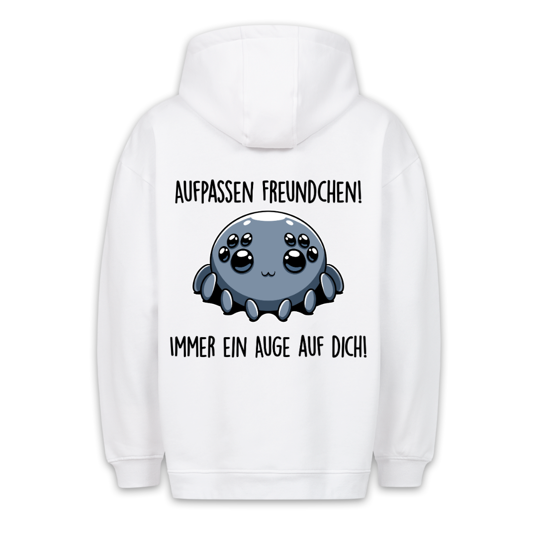 Aufpassen! - Hoodie Unisex Rückendruck