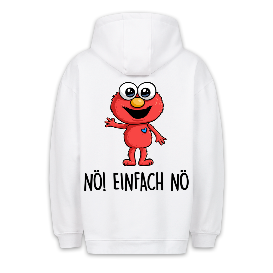 Nö! Einfach Nö- Hoodie Unisex Rückendruck