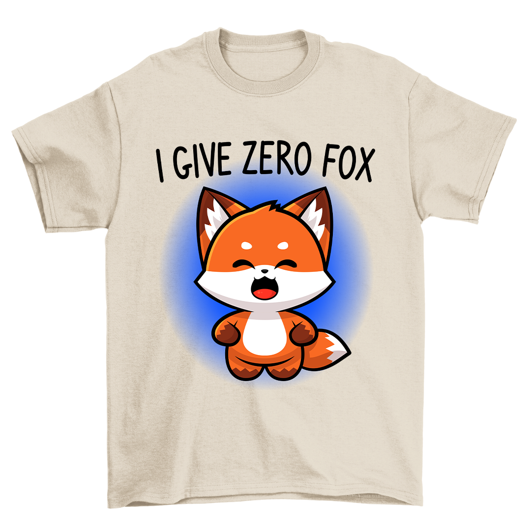 I Give Zero Fox - Shirt Unisex