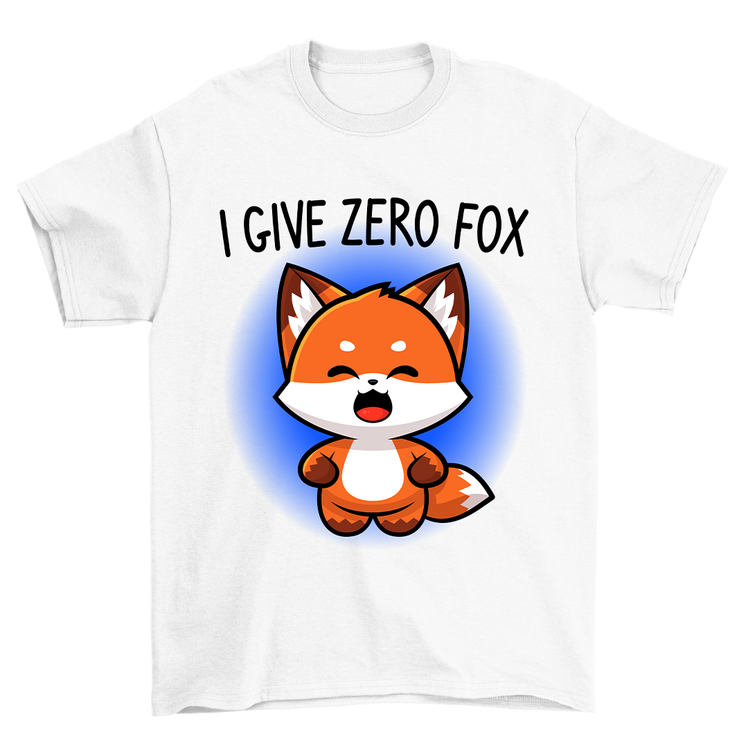 I Give Zero Fox - Shirt Unisex