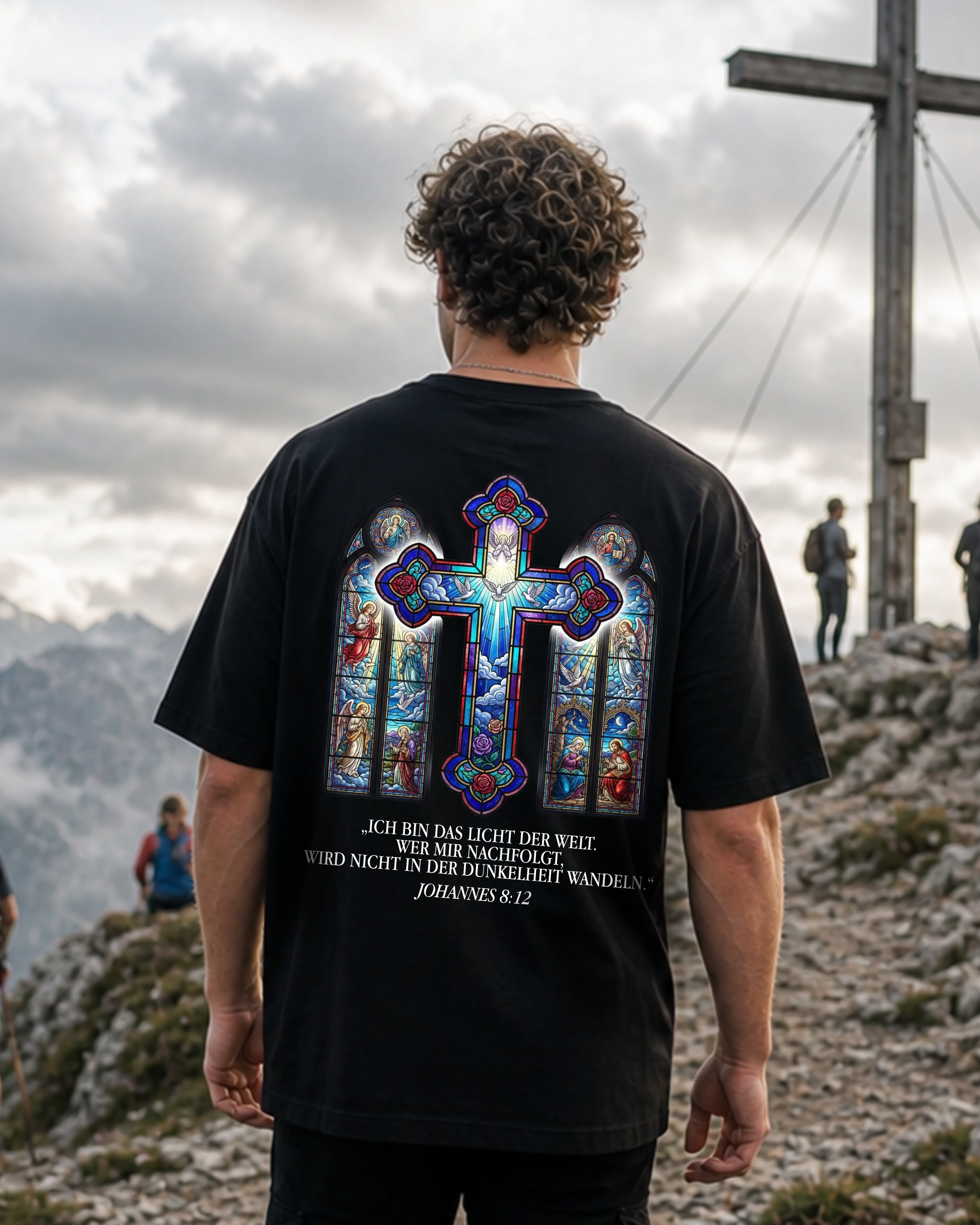 Johannes 8:12 - Oversized Shirt