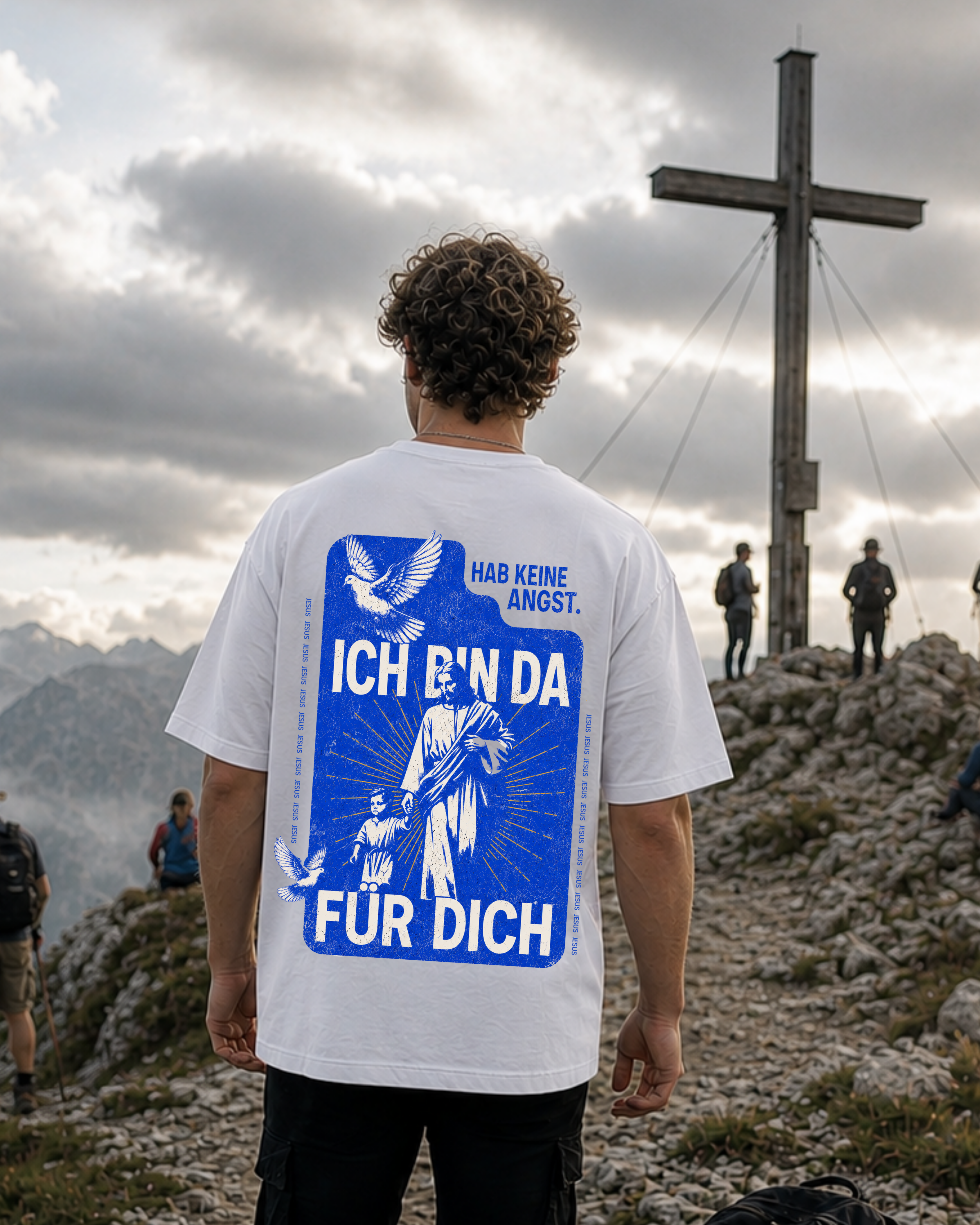 Da für dich - Oversized Shirt