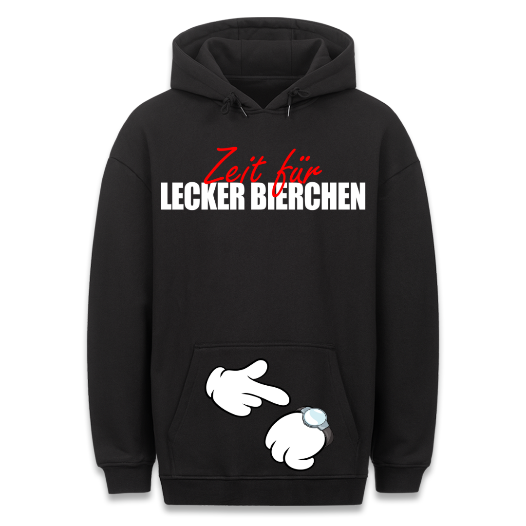 Zeit Für Bierchen - Hoodie Unisex Bauchtaschendruck
