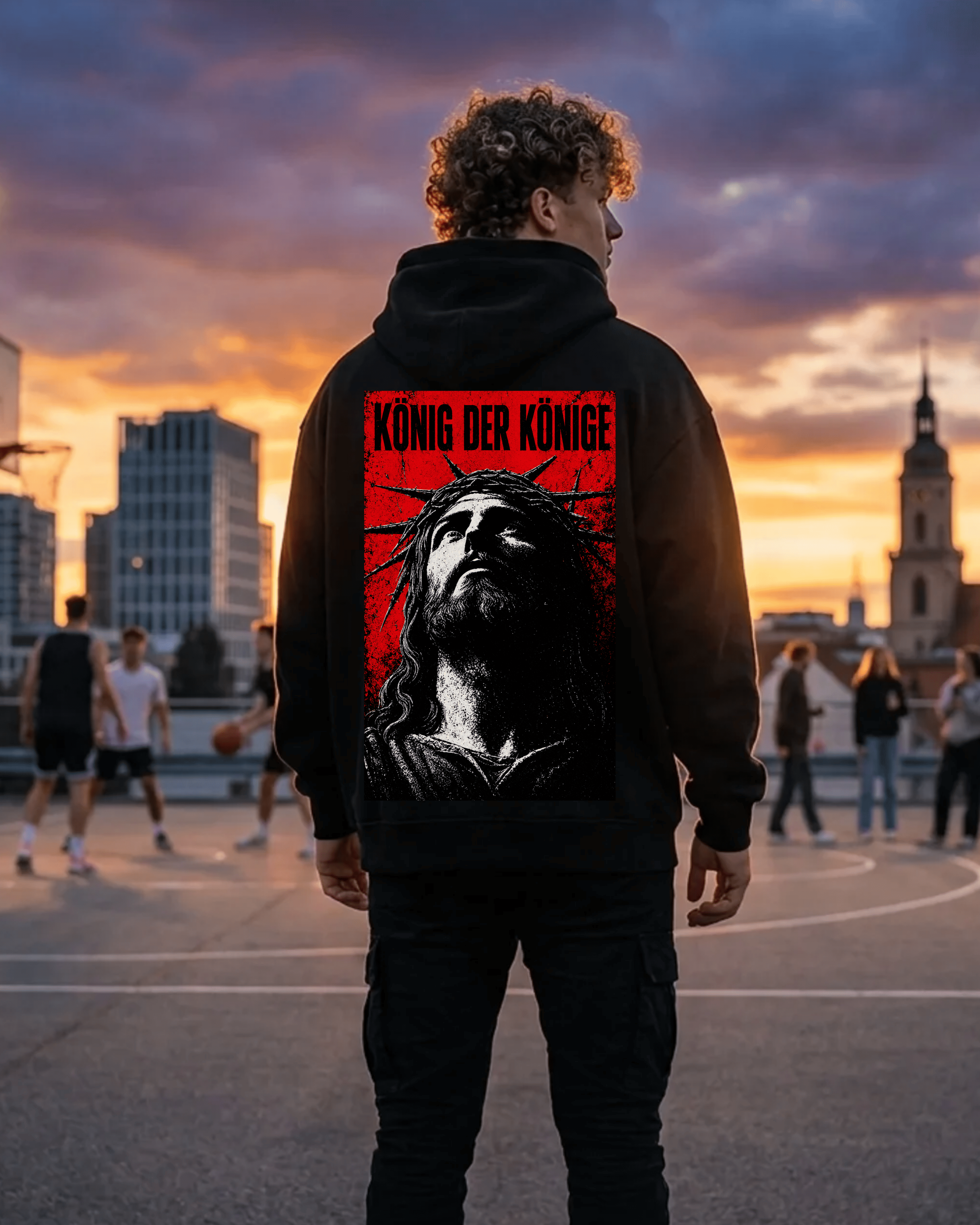 König der Könige - Oversized Hoodie