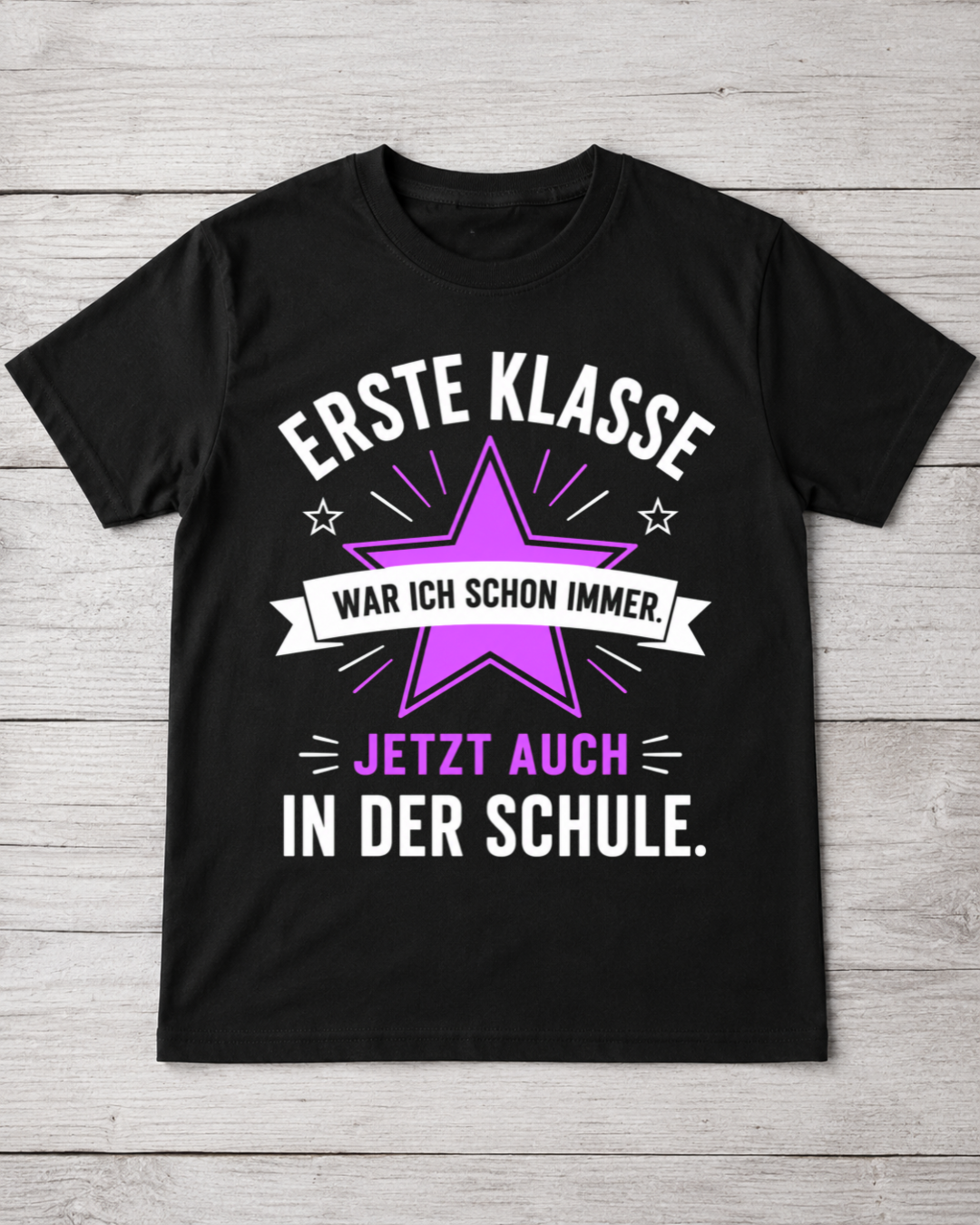Erste Klasse Mädels - Shirt Unisex