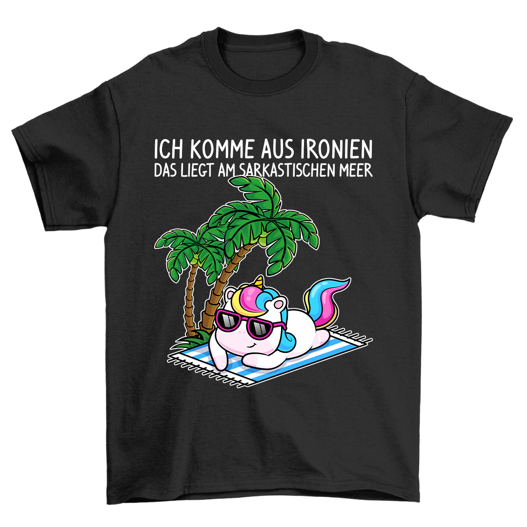 Ich Komme Aus Ironien - Shirt Unisex