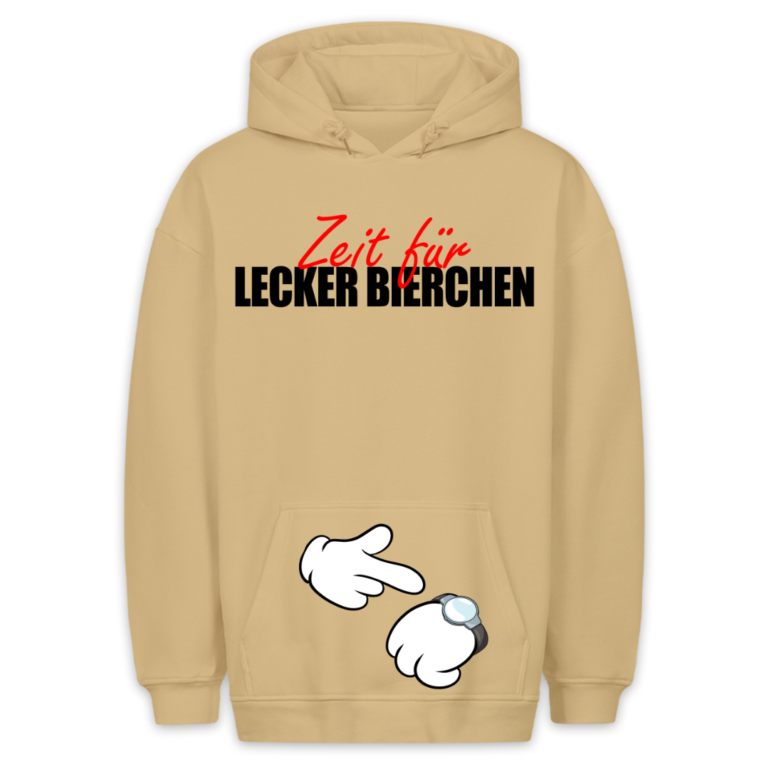 Zeit Für Bierchen - Hoodie Unisex Bauchtaschendruck